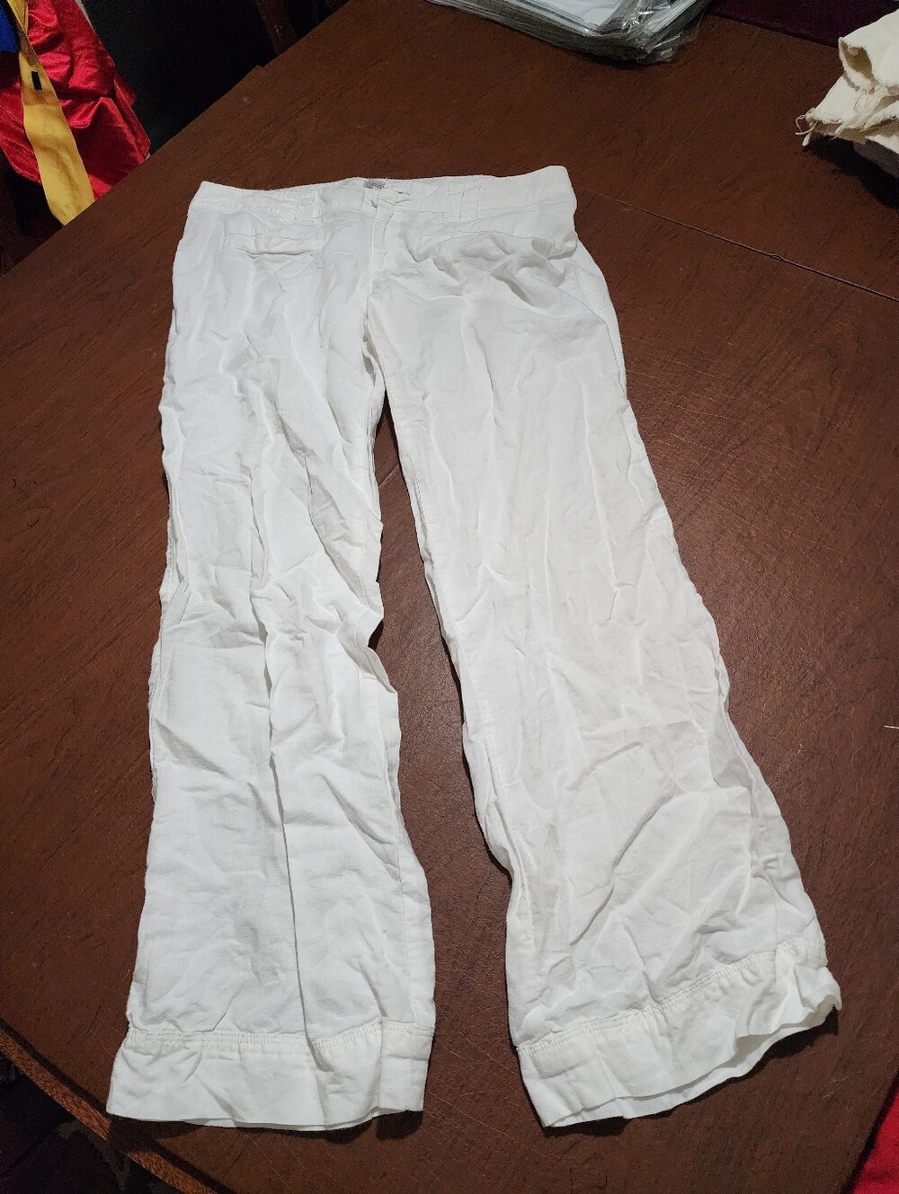 Converse White Wide-Leg Women's Pants